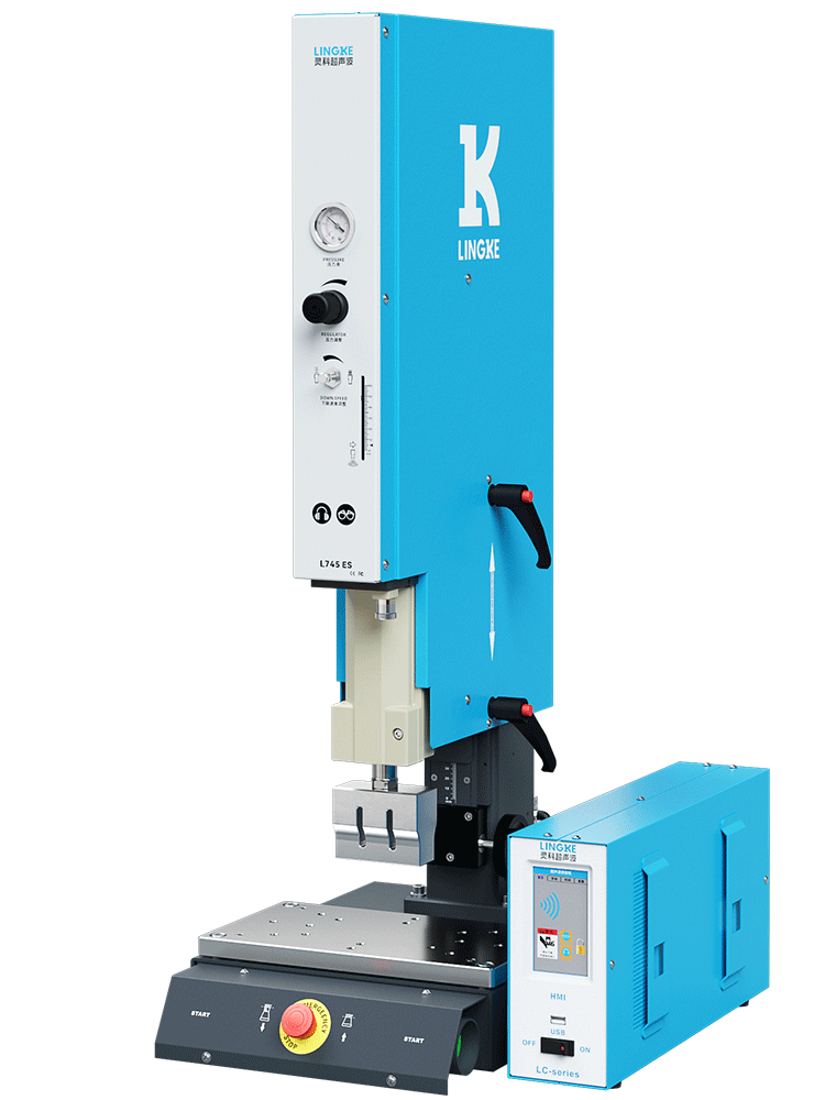 靈科超聲波塑料焊接機(jī) 35kHz-1200W L745 ES 數(shù)字